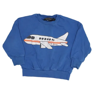 Sweatshirt (Blue) from Mini Rodini Cotton