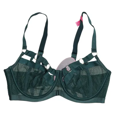 Bra (Green) from Private Collection by Hunkemöller Elastane, Polyamide
