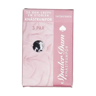 Knee socks (Black) from Spader Dam Polyamide