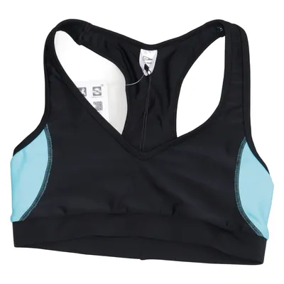 Sport-BH (Schwarz, Blau) von Salming Elasthan, Polyamid