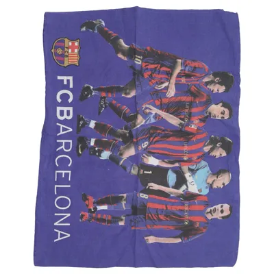 Pillowcase (Blue, Red, Multicolored) from FC Barcelona Cotton