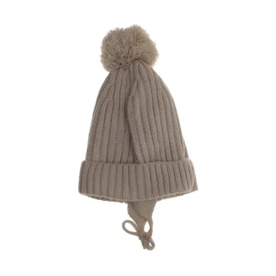 Pompon muts (Grijs) van Zara