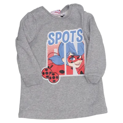 Robe (Gris) de Miraculous Coton, Polyester