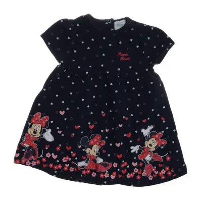 Jurk (Blauw, Wit) van Disney Baby Katoen, Elastaan