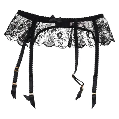 Jarretelle (Zwart) van Agent Provocateur