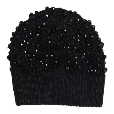 Beanie-Mütze (Schwarz) von Nougat London Acryl, Metallfaser, Polyester
