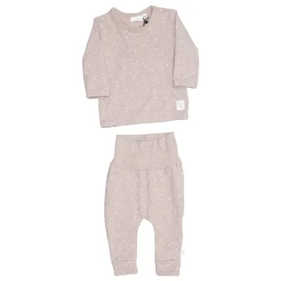 Ensemble (Beige) de Feetje Élasthane, Coton biologique, Polyester