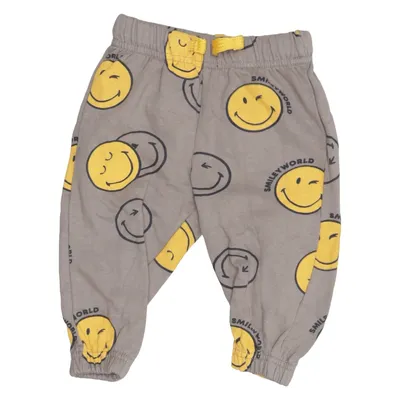 Joggingbroek (Grijs, Geel, Meerkleurig) van Smiley World Katoen