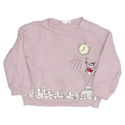 Sweatshirt (Pink) fra Moomin Bomuld, Polyurethan
