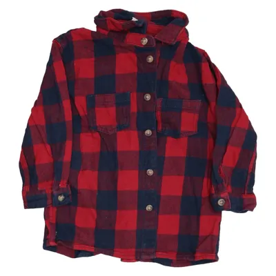 Flannel shirt (Red, Multicolored) from H&M Baby Cotton