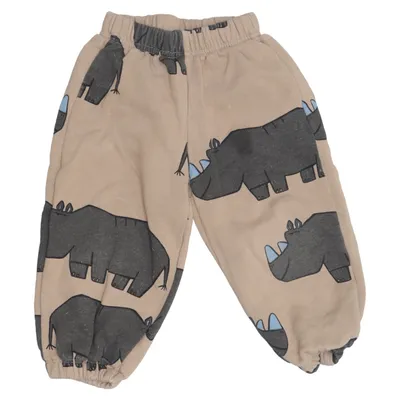 Pantalon de survêtement (Beige, Noir) de Zara Coton, Polyester