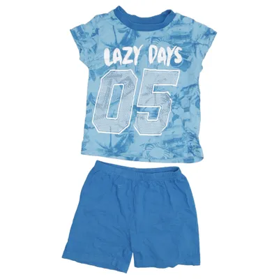 Set (Blå) från Night Wear Bomull