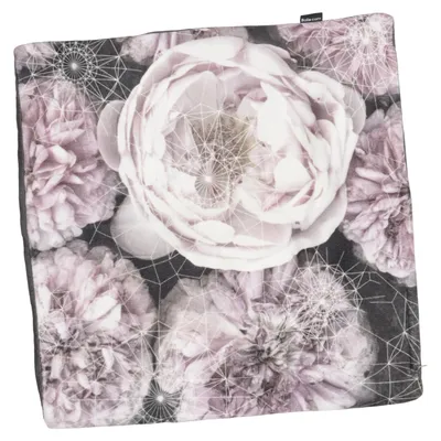Cushion cover (Black, Purple) from Bolia Linen, Polyester