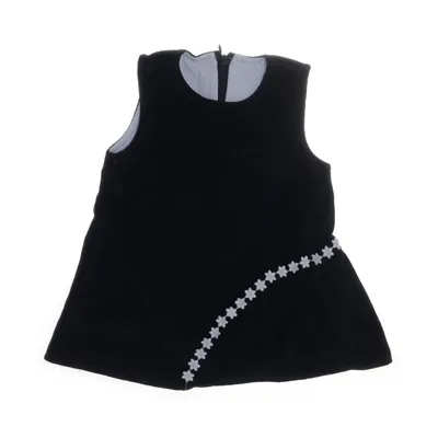 Bloemenmeisjes jurk (Blauw, Wit) van Aura Katoen, Polyester