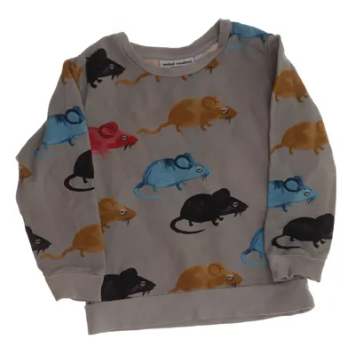 MINI RODINI Sweatshirt グレー　116/122 Mini Rodini Cats Sweatshirt Grey | Mini Rodini