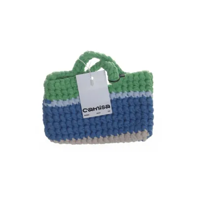 Sac à main (Bleu, Vert) de Camisa Coton recyclé