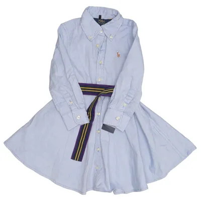 Shirt dress (Blue) from Polo Ralph Lauren Cotton