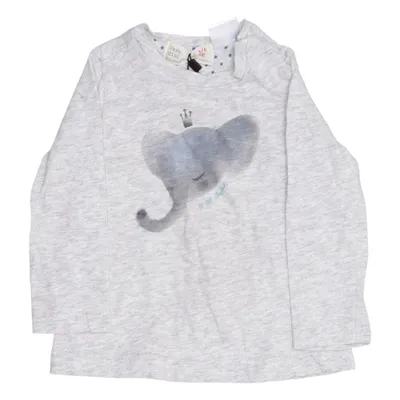 Langarmshirt (Grau) von Zara Mini