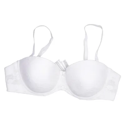 Bra (White) from Iris & lilly Elastane, Polyamide, Polyester