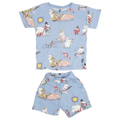 Set (Blue, Multicolored) from Moomin by Lindex Cotton