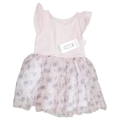 Dress (Pink, Gray) from Calvin Klein Jeans Cotton, Polyester, Viscose