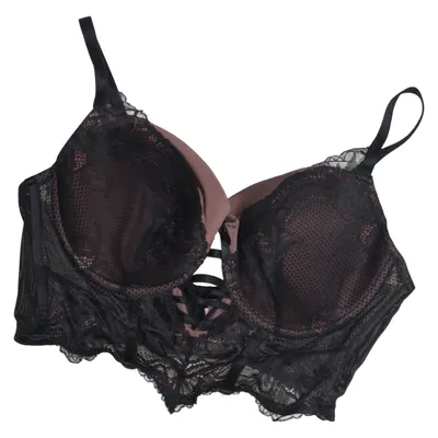 Bustier (Schwarz, Braun) von Hunkemöller Elasthan, Polyamid, Polyester
