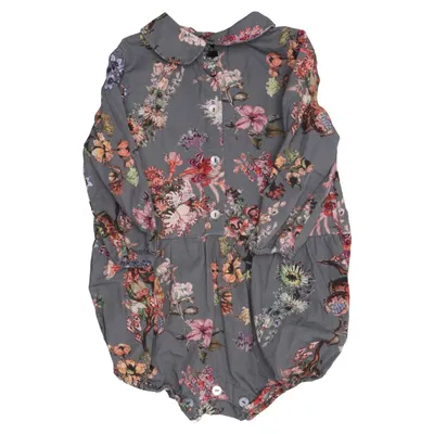 Rompers (Gray, Multicolored) from Christina Rohde Cotton