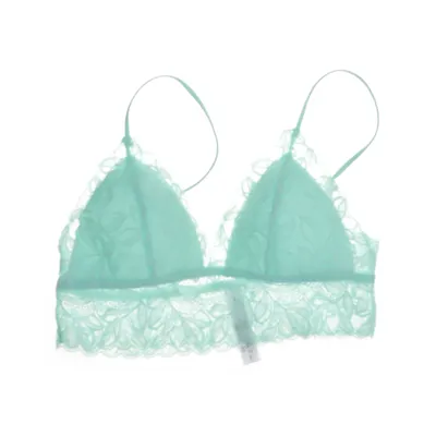 Bralette (Turquoise) from Primark Elastane, Polyamide, Polyester
