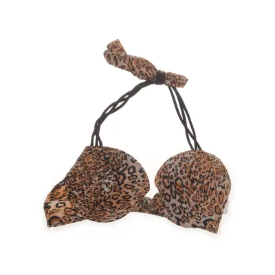 Haut de bikini (Beige, Noir) de TopMelon Élasthane, Polyamide, Polyester