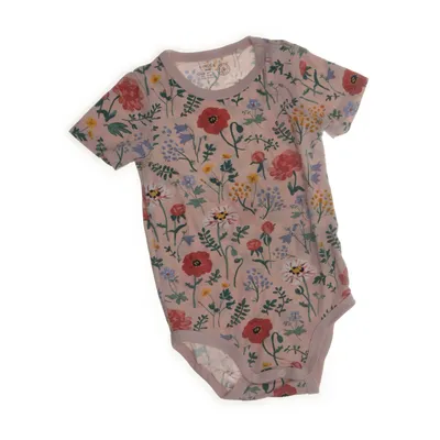 Body (Beige, Flerfärgad) från Lindex Baby Bomull, Elastan