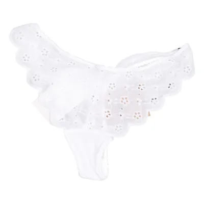 Strings (Blanc) de H&M Coton, Élasthane, Polyamide