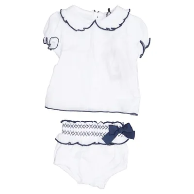 Set (Wit, Blauw) van Babidu Katoen