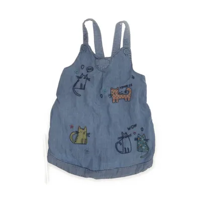 Robe salopette (Bleu, Multicolore) de Next Lyocell