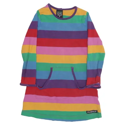 Dress (Multicolored) from Villervalla Elastane, Organic cotton