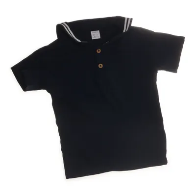 Sjömansskjorta (Blå, Vit) från Lindex Bomull, Elastan