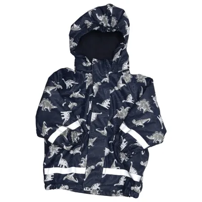 Rain jacket (Blue, Gray) from MyWear Active Polyester