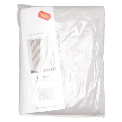 Rideau plissé (Gris) de Home Sweet Home Polyester