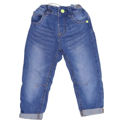 Jeans (Blå) fra Baby Bomuld, Elastan, Polyester, Viscose