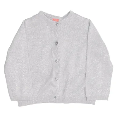 Cardigan (Silver) from Koton Baby Cotton, Metallic fiber