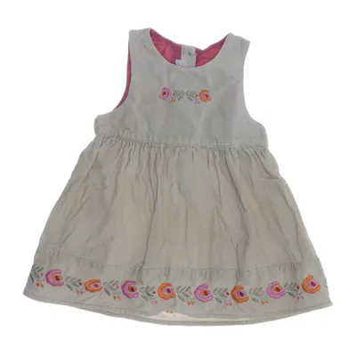 Klänning (Grå, Flerfärgad) från Baby Baby Bomull