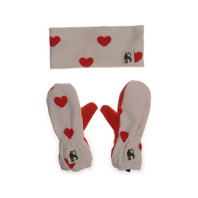 Accessoire set (Beige, Rood) van Mini Rodini