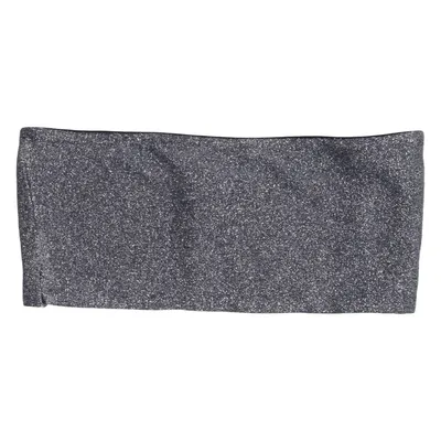 Bandeau bh (Grijs) van Vanessa Moe x NA-KD Elastaan, Metallvezel, Viscose