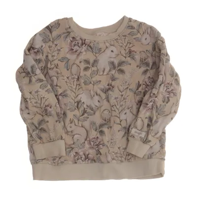Collegetröja (Beige, Flerfärgad) från Newbie by KappAhl Bomull