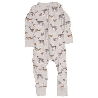 Strampler (Beige, Braun) von Tiny One Baumwolle, Elasthan