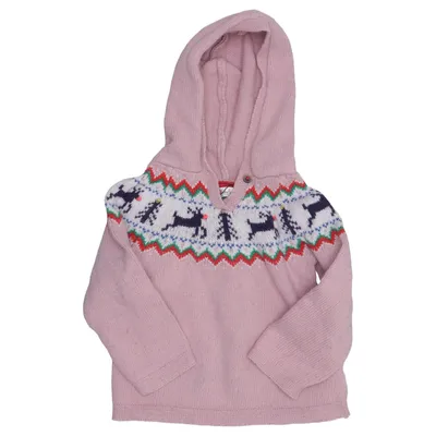Capuchon sweater (Roze, Meerkleurig) van Baby Boden