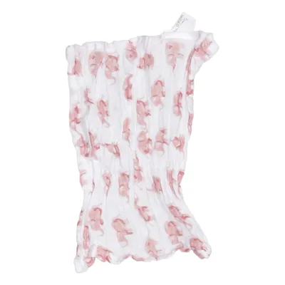 Handkerchief (White, Pink) from Little Roomies Organic cotton