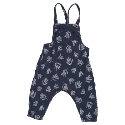 Salopette (Bleu, Blanc) de Lindex Baby Coton