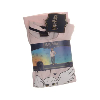 Pyjamasz (Pink, Hvid) fra Harry Potter Bomuld