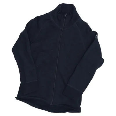 Fleece jacket (Blue) from Polarn O. Pyret Merino wool