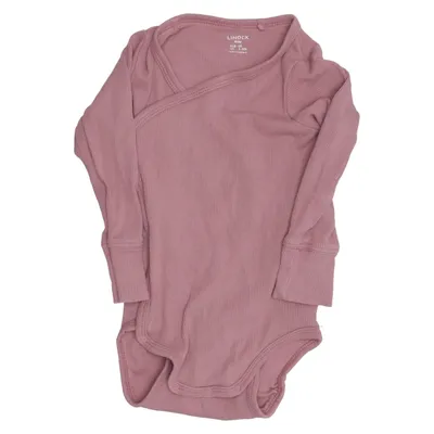 Body (Rose) de Lindex Baby Coton, Élasthane
